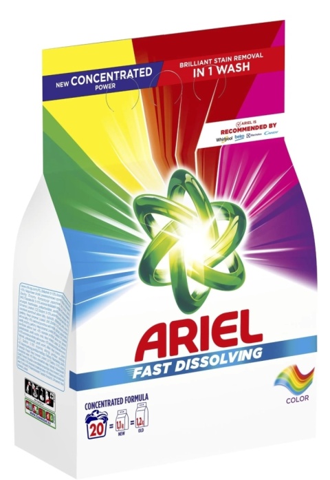 Ariel proszek do prania 1,1kg (20P) Kolor
