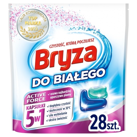 Bryza kapsułki do prania 5w1 28szt. Biel