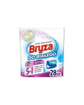 Bryza kapsułki do prania 5w1 28szt. Biel