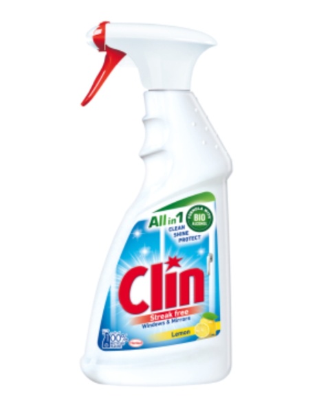 Clin płyn do szyb spray 500ml Lemon