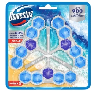 Domestos kostka do WC Power 5 3x50g Ocean