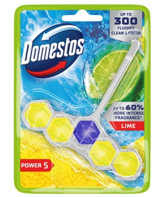 Domestos kostka do WC Power 5 50g Lime