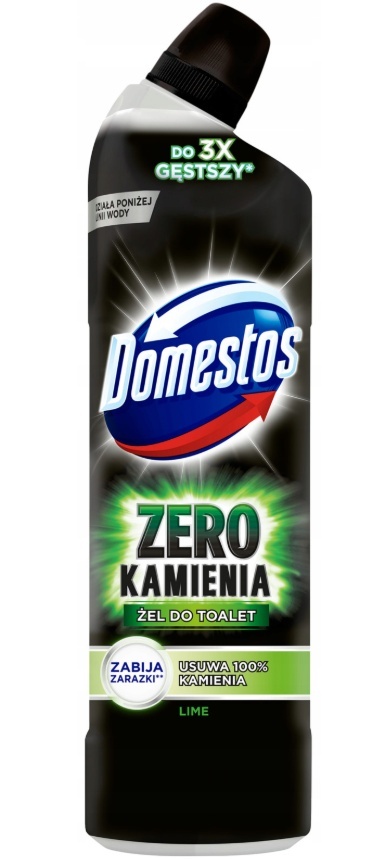 Domestos płyn do WC Zero Kamienia 750ml Lime