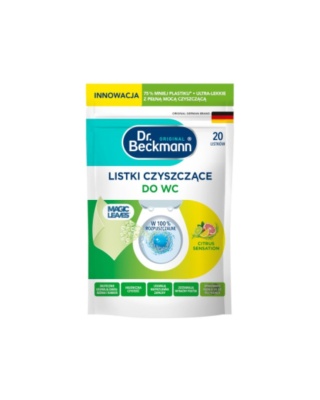 Dr. Beckmann WC listki czyszczące 20szt. Citrus