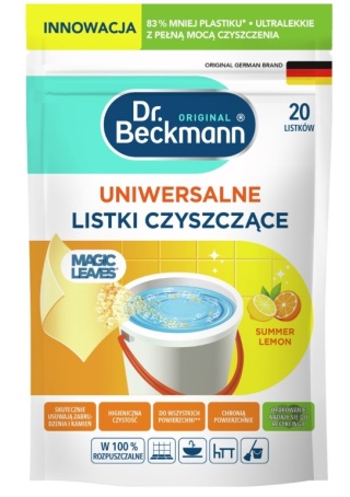 Dr. Beckmann listki czyszczące uniwersalne 20szt. Spring Fresh