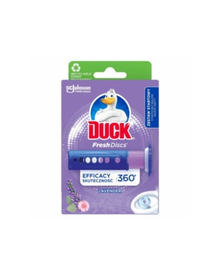 Duck WC krążek żelowy aplikator+zapas 36ml Lawenda