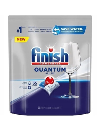 Finish kapsułki do zmywarki Quantum All-in-1 35szt. Fresh