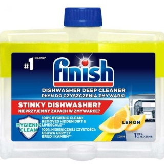 Finish płyn do czyszczenia zmywarek 250ml Lemon