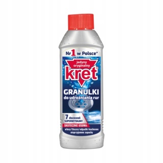 Kret udrażniacz do rur granulki 280g