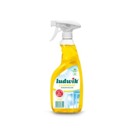 Ludwik szyby spray 600ml Cytryna z Alkoholem