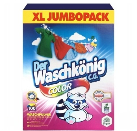 Waschkoning proszek 6kg (100P) Color