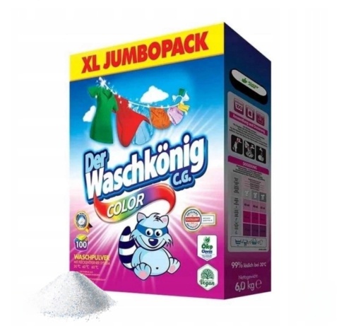 Waschkoning proszek 6kg (100P) Color