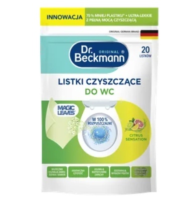 Dr. Beckmann WC listki czyszczące 20szt. Citrus