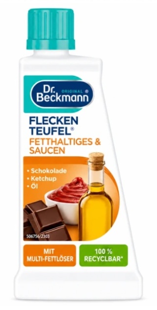 Dr. Beckmann odplamiacz precyzyjny 50ml Tłuszcz i Sosy