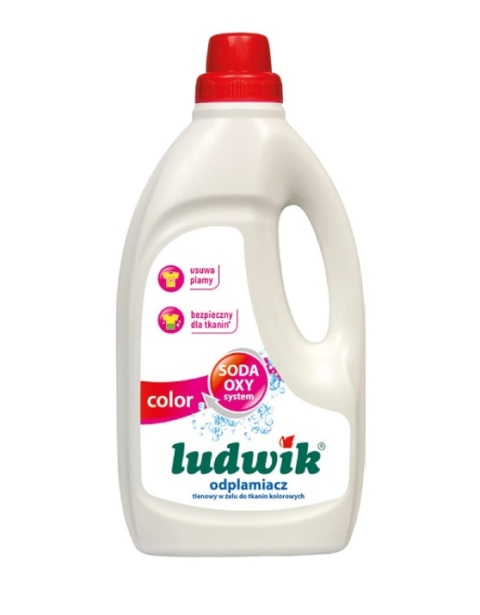 Ludwik odplamiacz tlenowy w żelu 1L Color