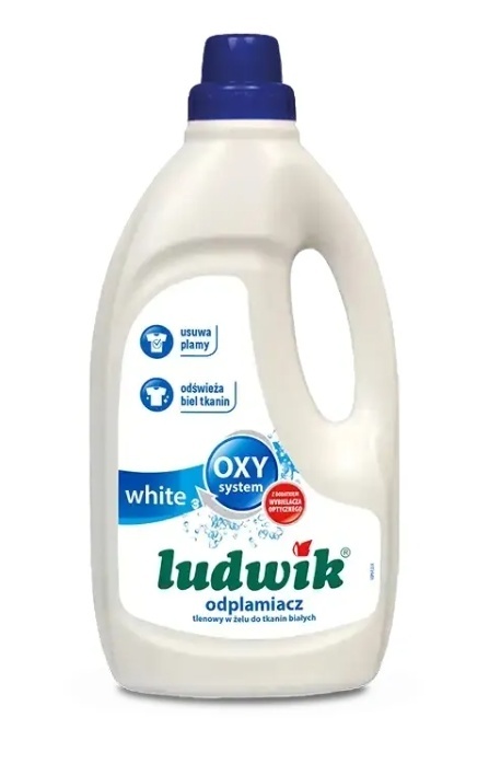 Ludwik odplamiacz tlenowy w żelu 1L White
