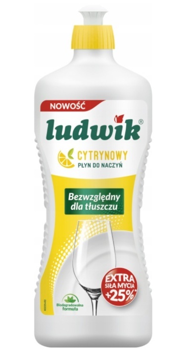 Ludwik płyn do mycia naczyń 900ml Cytryna