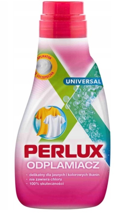 Perlux odplamiacz do tkanin ze szczoteczką 250ml